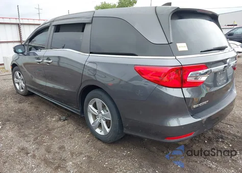 2018 Honda Odyssey Ex-L from USA, damaged, VIN 5FNRL6H7XJB061278